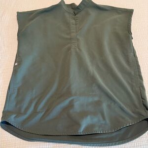 FIGS XXS Moss Rafaela Scrub Top